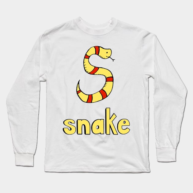 This is a SNAKE Long Sleeve T-Shirt by roobixshoe